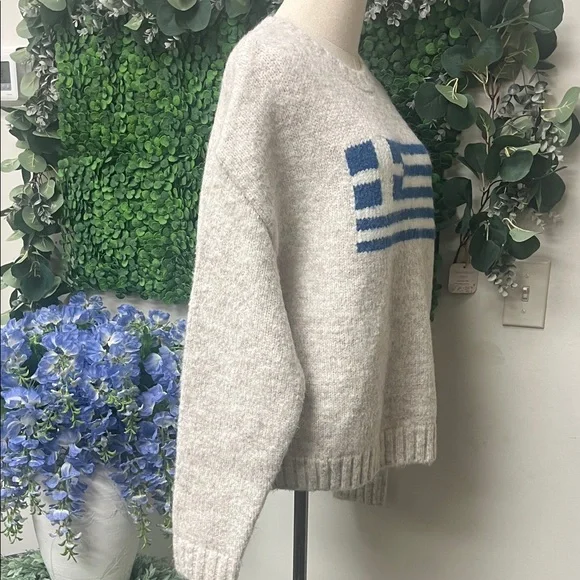 NWT Edikted Stone Knit Sweater - Picture 4 of 6